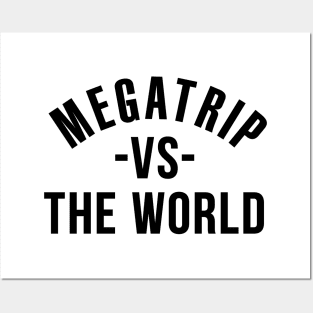 Megatrip vs the World Posters and Art